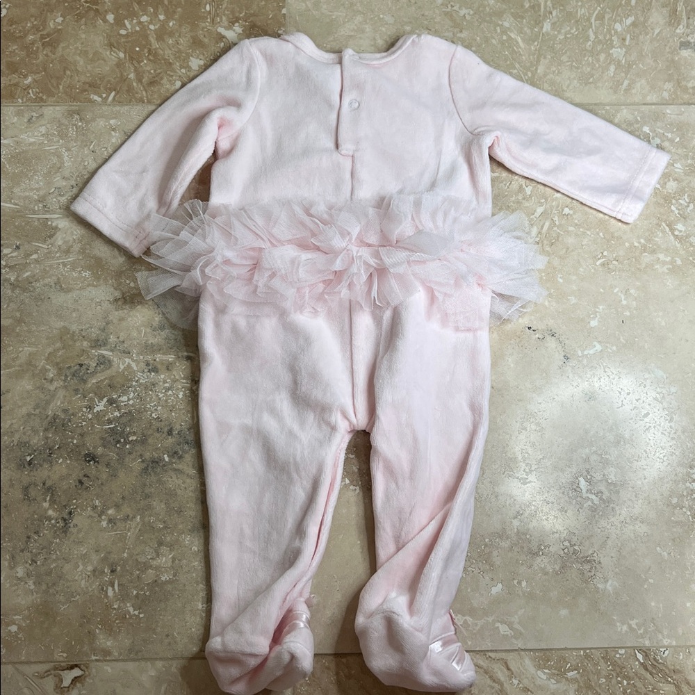 Pink Ruffled Kids One Piece - Picture 4 of 4